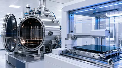 OLED device manufacturing process scenario