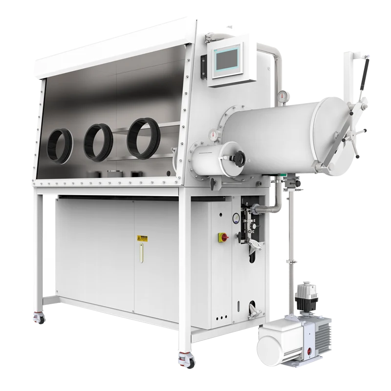 Three-Glove Single-Sided Glove Box with Gas Purification System