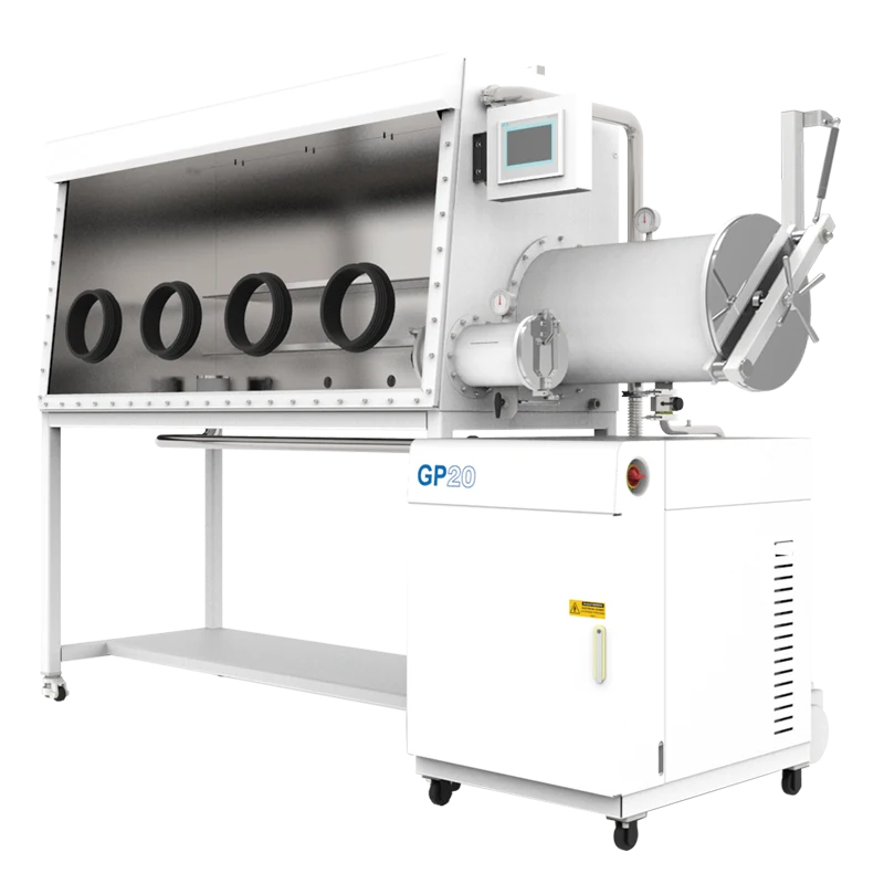 Two-Station Single-Sided Glove Box with Gas Purification System