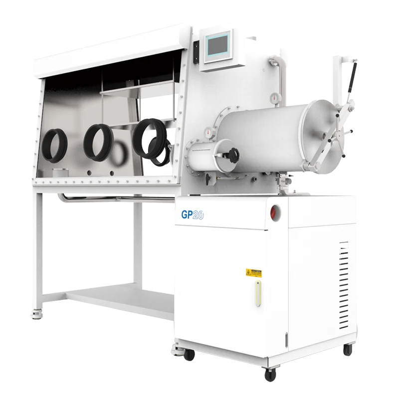 Six-Glove Double-Sided Glove Box with Gas Purification System