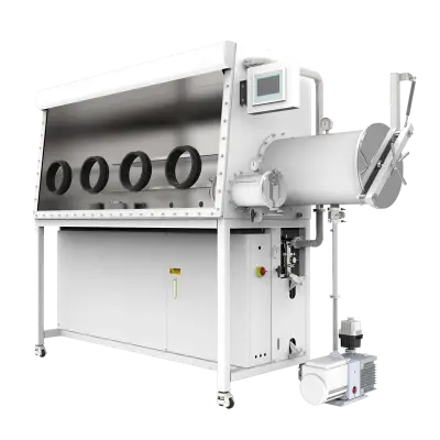 Two-Station Single-Sided Glove Box with Gas Purification System